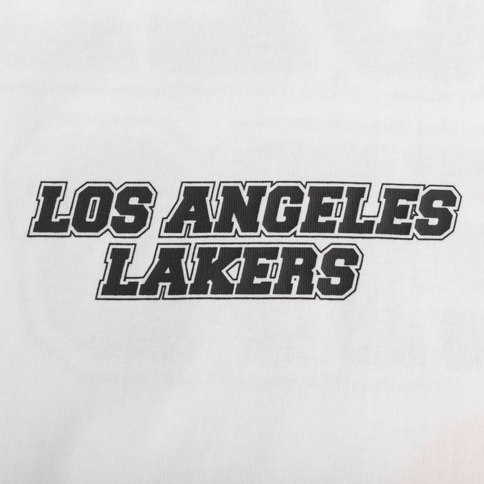 Pánske tričko New Era NBA Large Graphic BP OS Tee Los Angeles Lakers white 8